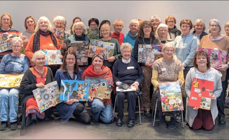 Etwa 30 Frauen trafen sich zur 12. Frauenwerkstatt in Lohmen, um über biblische Frauen und ihre Bedeutung heute zu sprechen. © R. Oettel