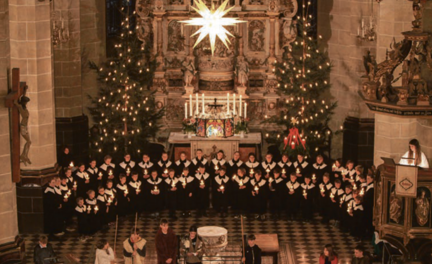 Mehr als 500 Jahre evangelische Liedkultur in den Kirchen. Das Gesangbuch, nachdem sich Chöre und Musiker richten, gibt es seit 1524. © Daniel Förster