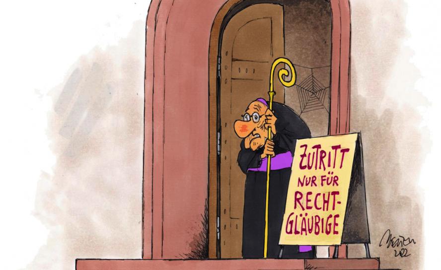 Karikatur: Gerhard Mester