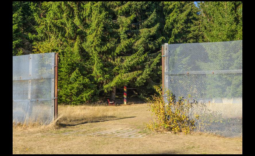 Heutiger Blick auf die frühere innerdeutsche Grenze: Einst eine nahezu unüberwindliche Trennung der deutschen Staaten. © Matthias - stock.adobe.com