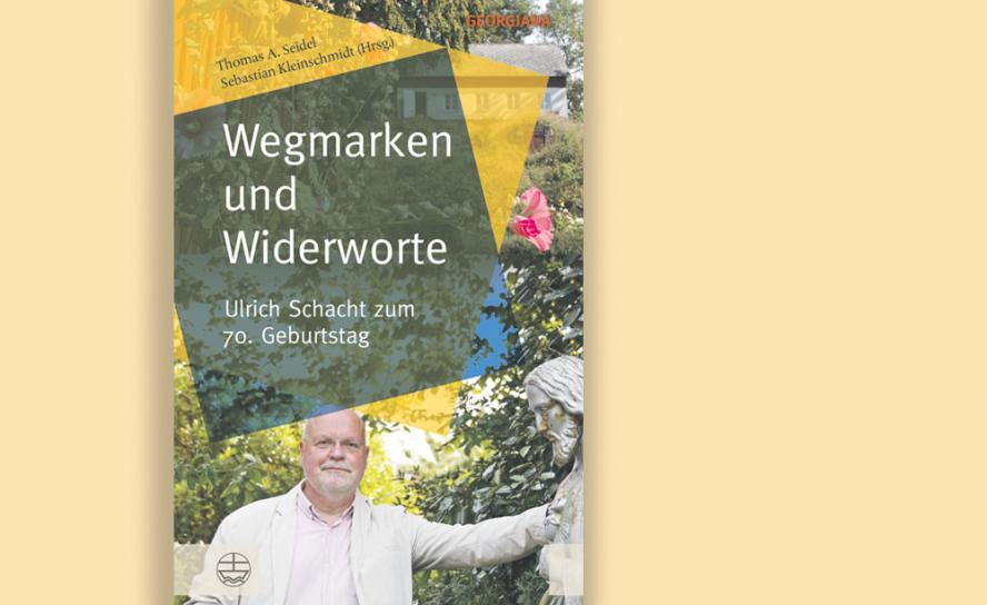 Seidel, Thomas A.; Kleinschmidt, Sebastian (Hrsg.): Wegmarken und Widerworte. Ulrich Schacht zum 70. Geburtstag, Evangelische Verlagsanstalt, 350 S., 29 €.