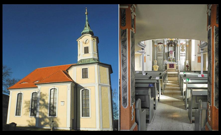 Die Kirche in Schmannewitz wurde von George Bähr gebaut. Der Ortsteil gehört zur Stadt Dahlen in Nordsachsen. © privat