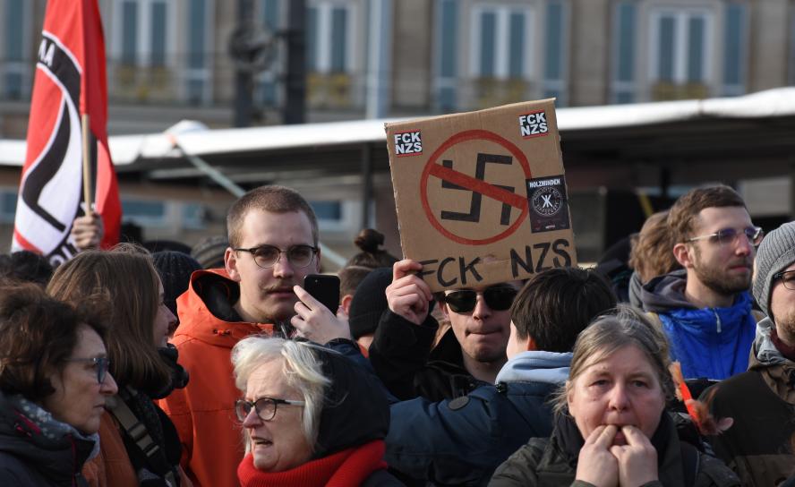 Dresden, 13. Februar, Protest, Demo