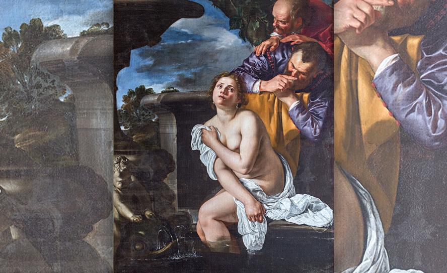 Eine Kölner Ausstellung zeigt Bilder der biblischen Susanna Artemisia Gentileschi: Susanna und die Alten (1622) © The Burghley House Collection, Stamford
