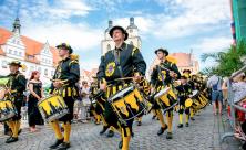 Der Umzug glich einer einzigen festlichen Kostümparade. © PR7Wittenberg-Marketing