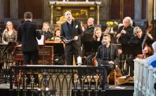 Jonathan Sells in der Nikolaikirche Leipzig im Rahmen des Bachfests während des Passionsoratoriums von Johann Sebastian Bach. Jonathan Sells in der Nikolaikirche Leipzig im Rahmen des Bachfests während des Passionsoratoriums von Johann Sebastian Bach.