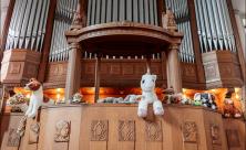 Orgelfestival in der Philippuskirche – beim Orgelkonzert für Kinder wurde die Orgel zur Arche Noah. © Uwe Winkler