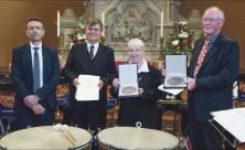 In der Trinitatiskirche Riesa gab es Auszeichungen: Ralf Eckert          
          <div class=