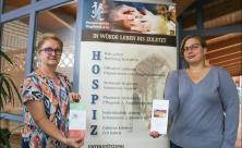 Sie engagieren sich für todkranke Menschen: Johanna Schumann und Stefanie Groh vom Hospizverein Vogtland          
          <div class=