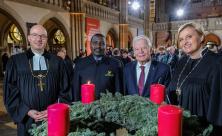 Gottesdienst in der Peterskirche Leipzig zur Eröffnung der Spendenaktion Brot für die Welt