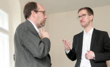 Colditz: Dr. Jochen Kinder mit Ulrich Jasmer