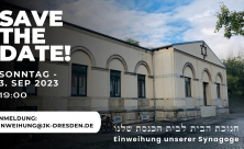 Jüdische Kultusgemeinde Dresden hat jetzt eine Synagoge