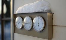 Kalt Thermometer Schnee 
