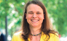 Die Dresdner Historikerin Bettina Westfeld (hier im Juni 2020) ist Mitglied im Rat des Lutherischen Weltbundes.